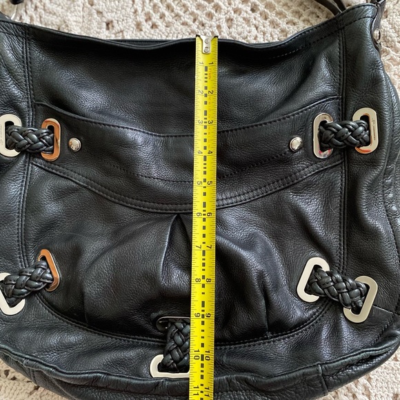 EUC B Makowsky supple black leather bag - Picture 9 of 16